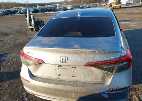 2022 Honda Civic Sport из США, поврежденный, VIN 2HGFE2F53NH555779